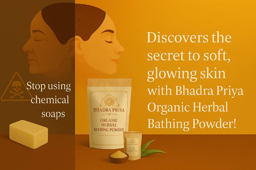 Organic Herbal Bathing Powder