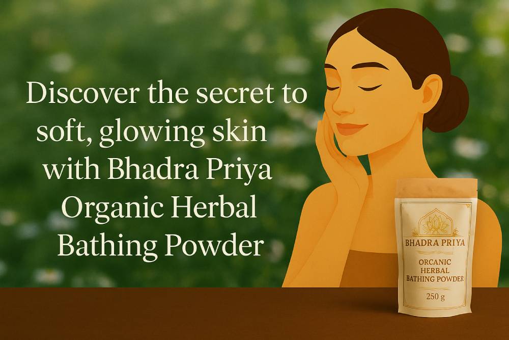 Organic Herbal Bathing Powder
